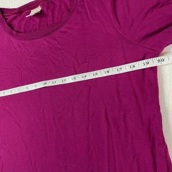 Chico’s Zenergy Side-Zip Magenta Tunic - Picture 6 of 11